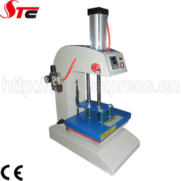 CE Approved Mini Type Pneumatic Logo Heat Press Machine